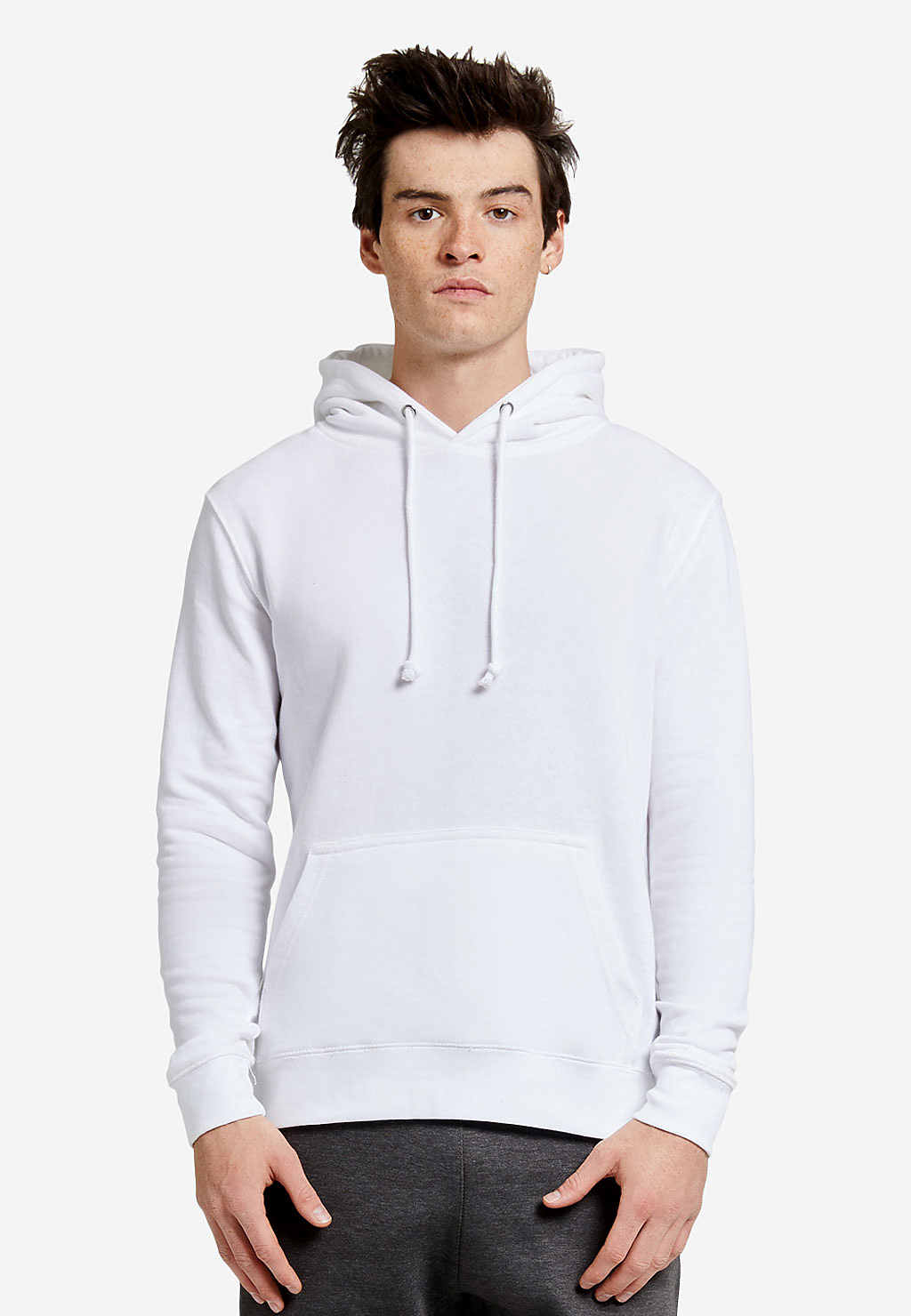 Cotton french terry hoodie hotsell