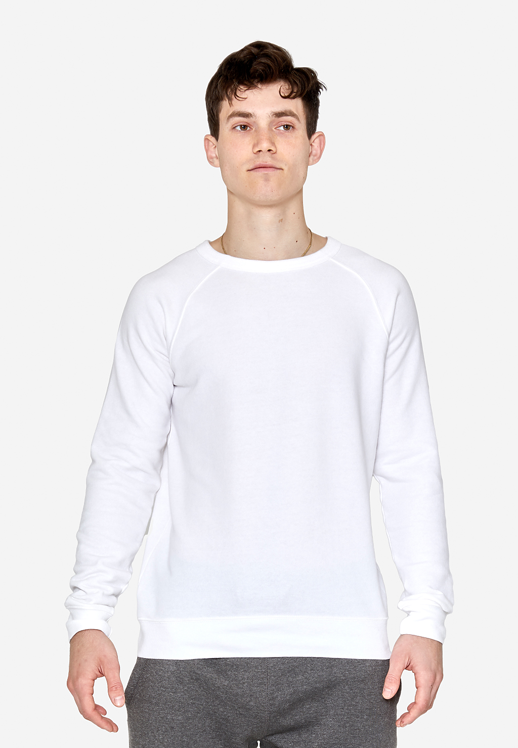 French Terry Raglan Crewneck Lane Seven Apparel