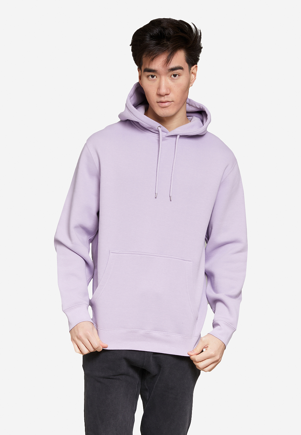 Purple Star Unisex Men Women Streetwear Graphic Hoodie Grey / XL