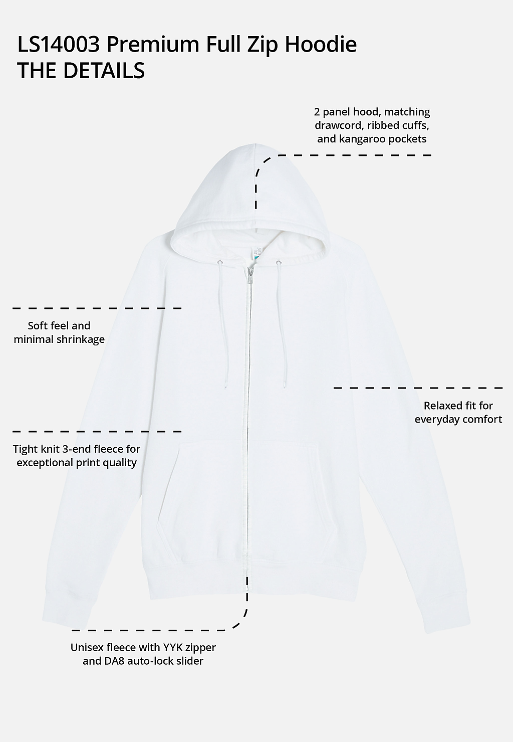 L00667 - Cypress Creek - Adult Polyester Full-Zip Hooded Sweatshirt –  Canada Sportswear Corp