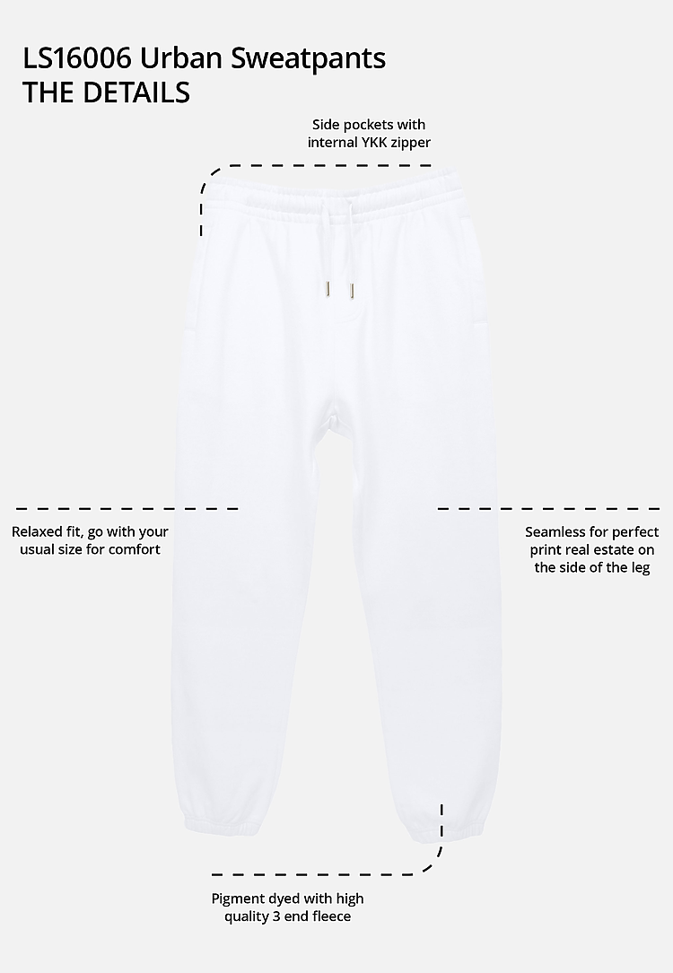 Oversized High Waist Sweatpants Mockup - Free Download Images High